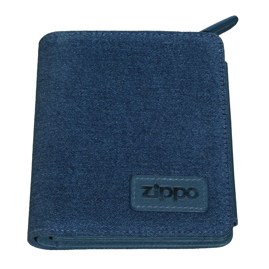 Ladies Wallet Denim Calf Antique