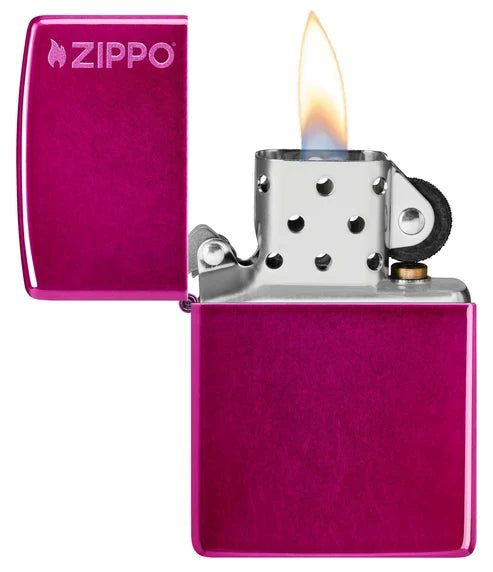 Classic Candy Raspberry Zippo Logo