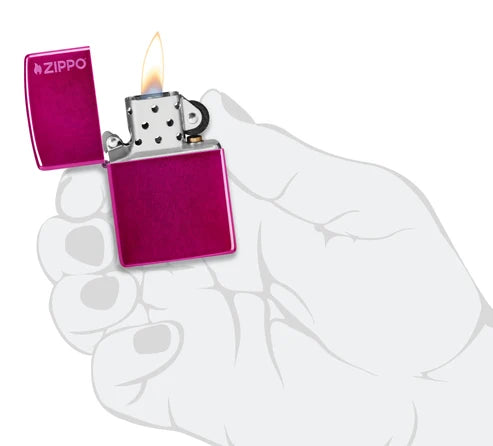 Classic Candy Raspberry Zippo Logo