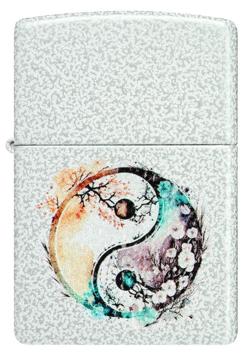 Floral Yin and Yang Design
