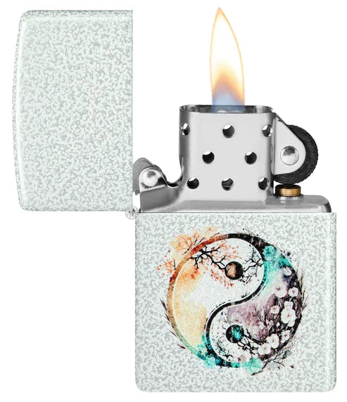 Floral Yin and Yang Design
