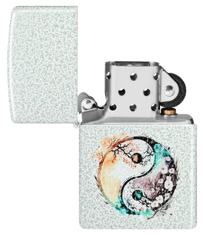 Floral Yin and Yang Design