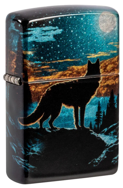 Moonlight Wolf Design
