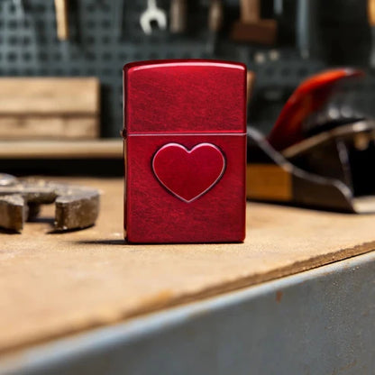 Stamped Heart Design