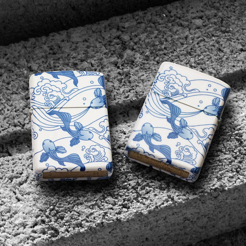Porcelain Koi Design