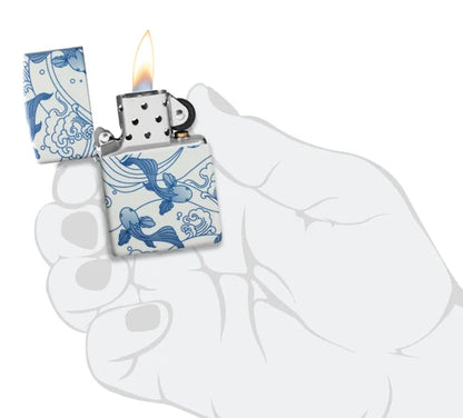 Porcelain Koi Design