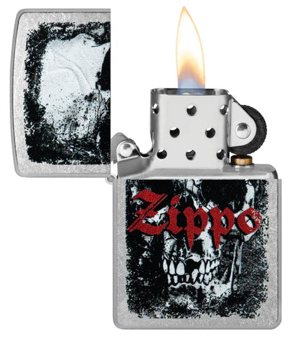 Zippo Skull Design