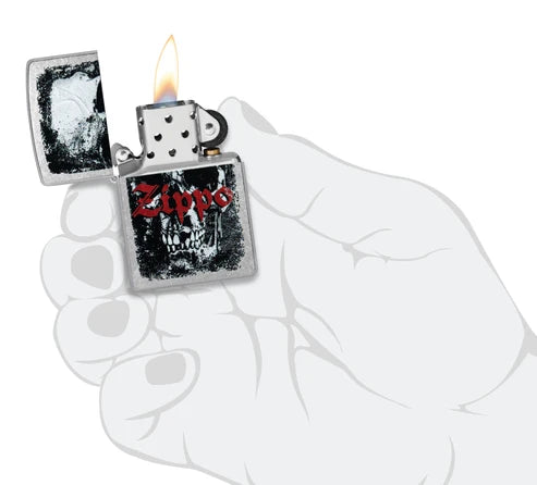 Zippo Skull Design