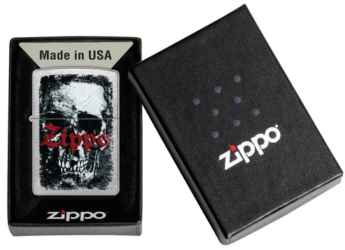 Zippo Skull Design