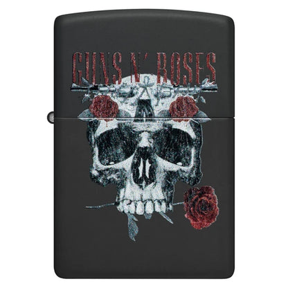 Guns N' Roses Flower Skull Design