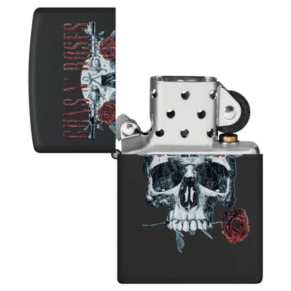 Guns N' Roses Flower Skull Design