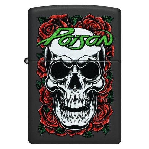 Poison Skull and Roses Design