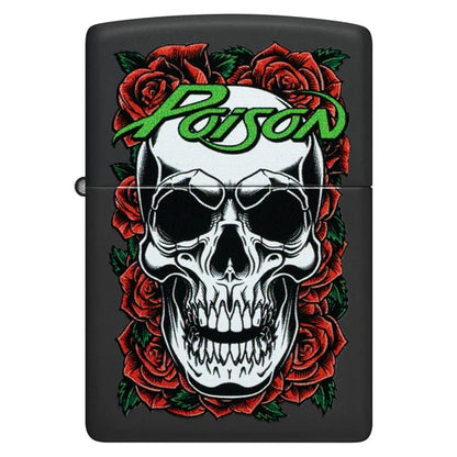 Poison Skull and Roses Design