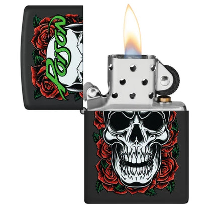 Poison Skull and Roses Design