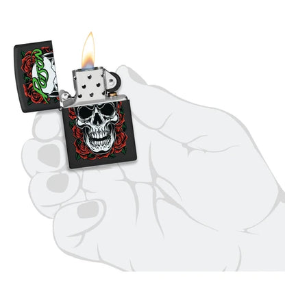 Poison Skull and Roses Design