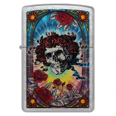 Grateful Dead Skull and Roses Design