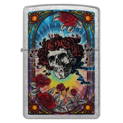 Grateful Dead Skull and Roses Design