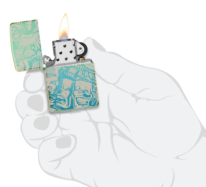Tattoo Theme Design Zippo