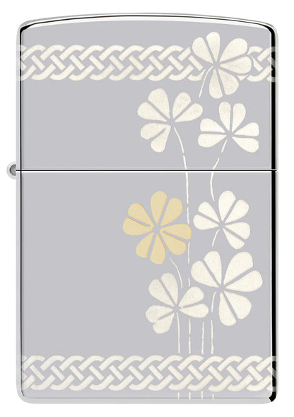 Clover Design Zippo