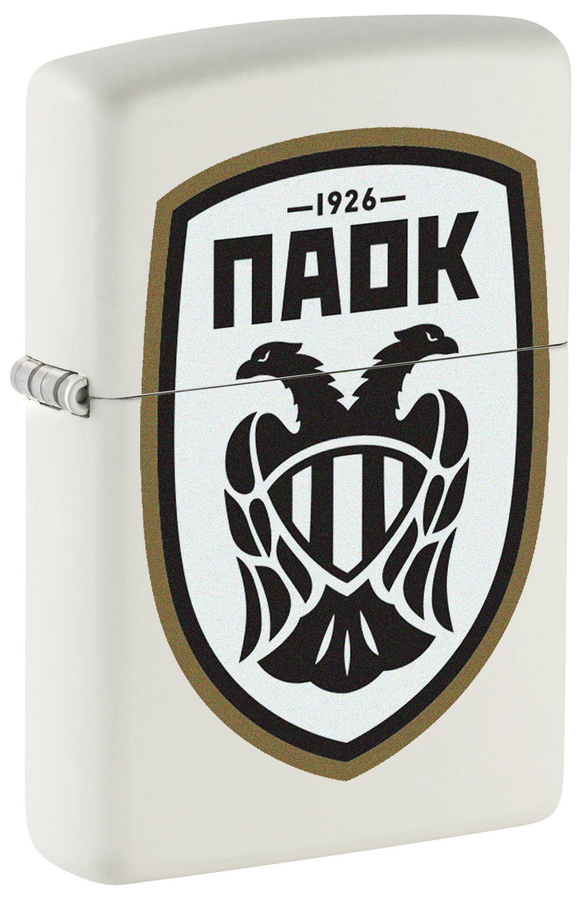PAOK Black Logo Zippo