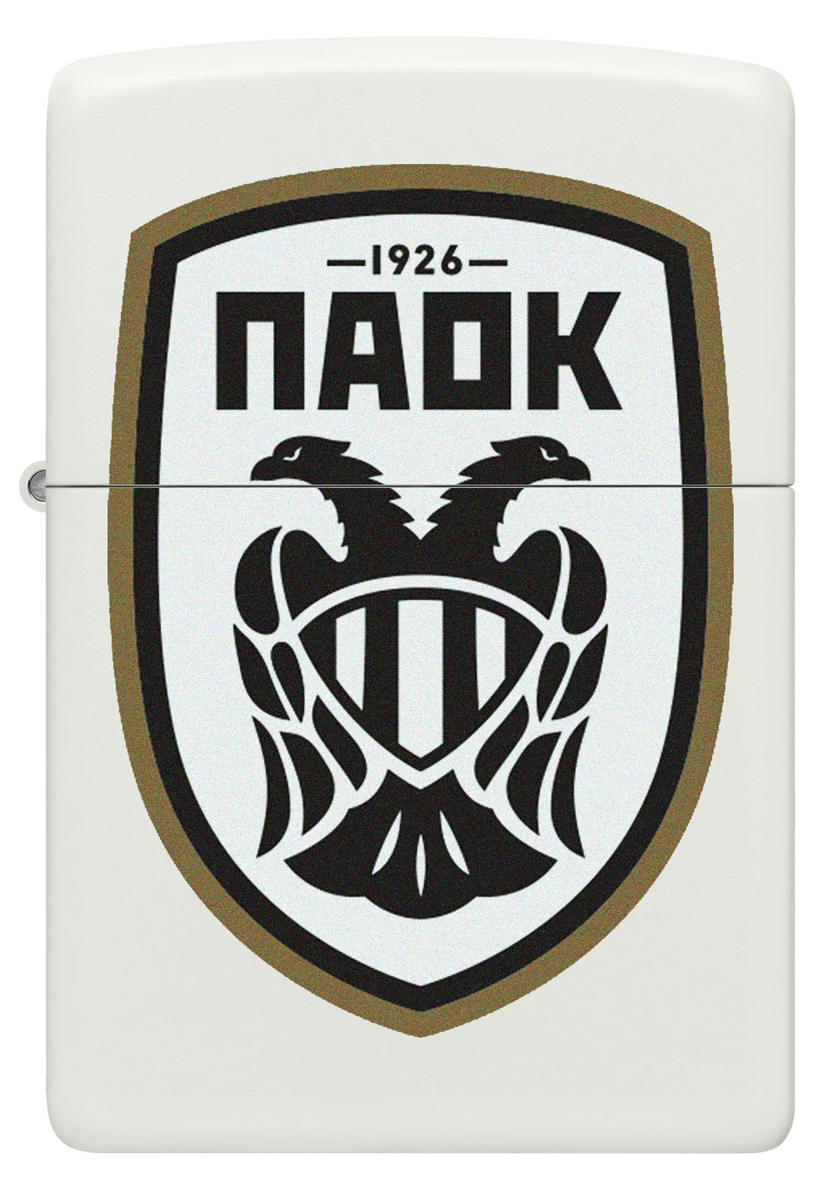 PAOK Black Logo Zippo