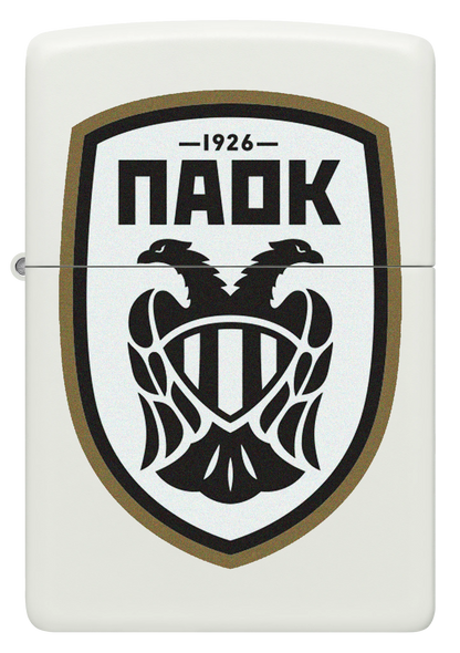 PAOK Black Logo Zippo