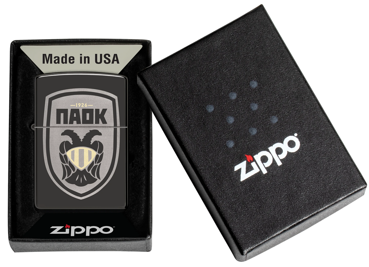 PAOK Shield Zippo