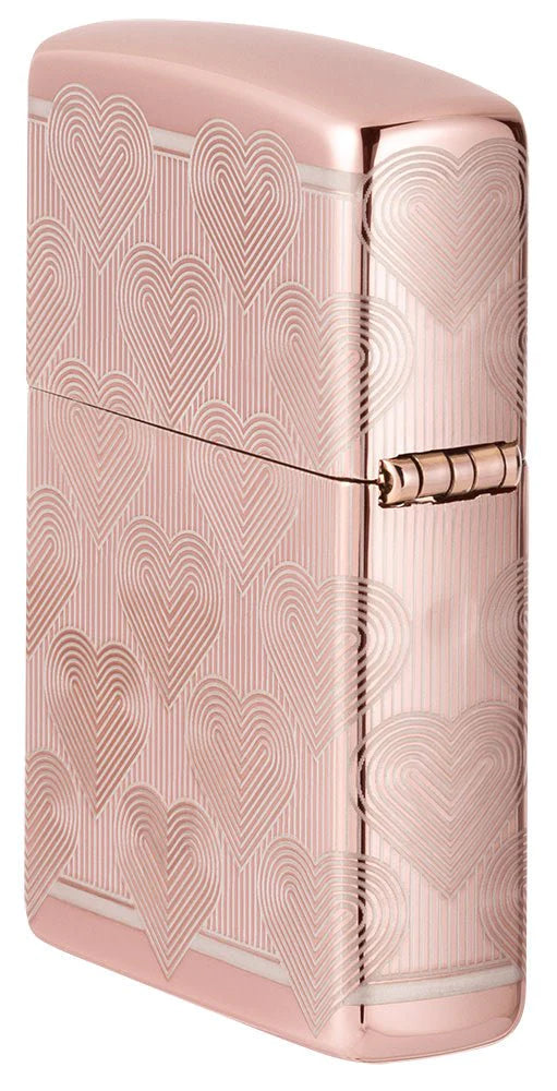 Heart Design Zippo