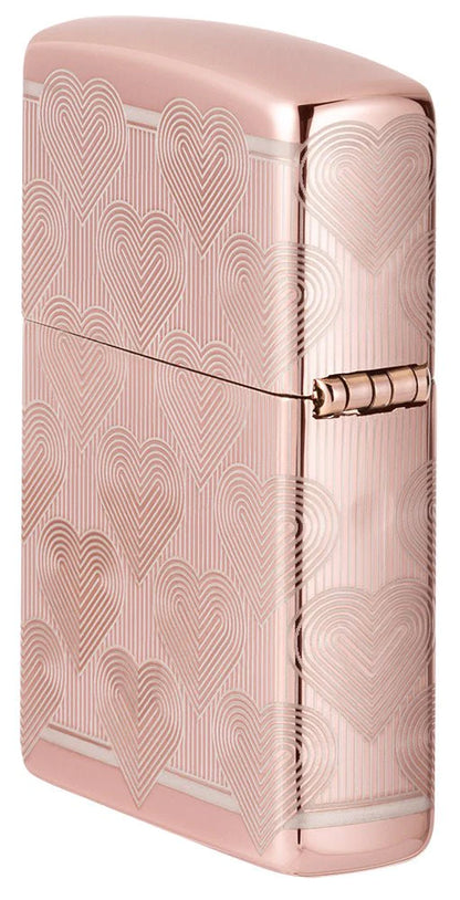 Heart Design Zippo