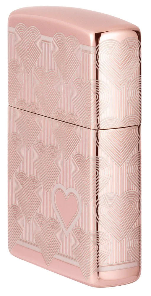 Heart Design Zippo