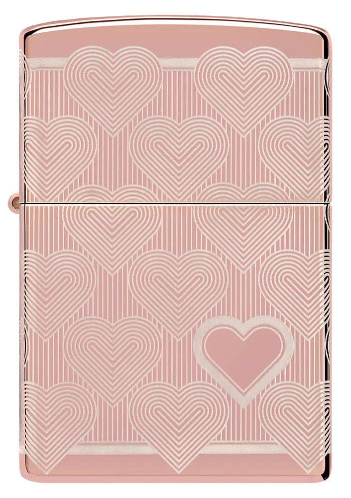 Heart Design Zippo