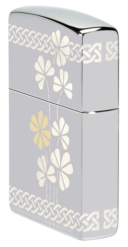 Clover Design Zippo