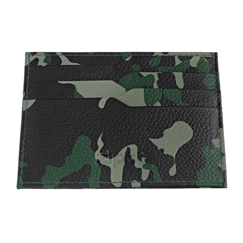 Cardholder camo green Zippo