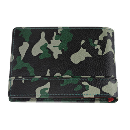 Wallet Camo Green ID Zippo