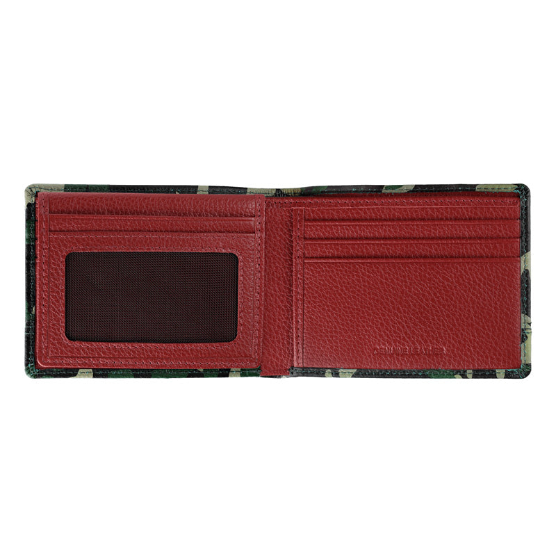 Wallet Camo Green ID Zippo
