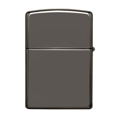 150, Black Ice, Classic Case - back of lighter